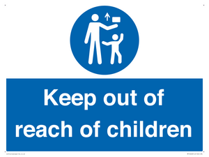 Keep out of reach of children